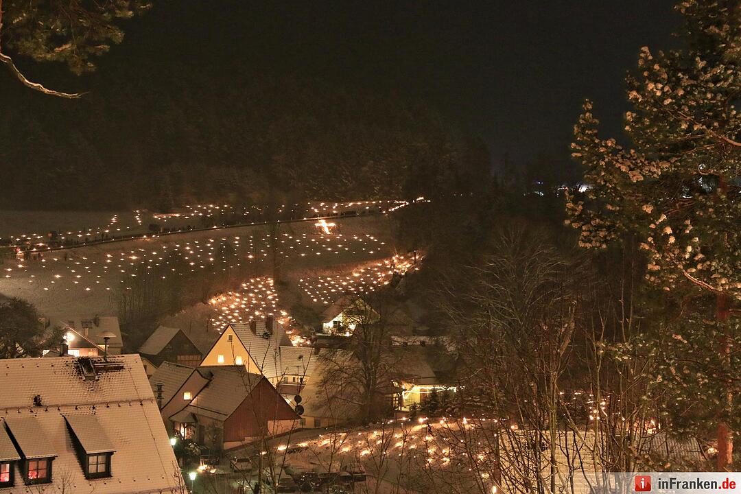 Beeindruckendes Lichterfest in Obertrubach