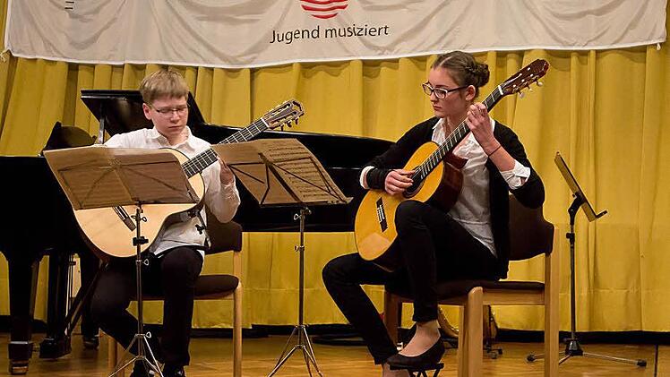 Impressionen vom Preisträgerkonzert des Regionalwettbewerbs "Jugend musiziert" in Coburg.Foto: Albert Höchstädter