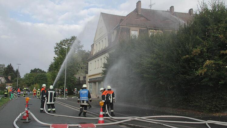 Und dann hieß es: "Wasser marsch!"