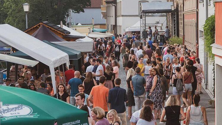 Am Abend war auf dem Canalissimo mehr los als am Nachmittag. Foto: Sascha Feldt
