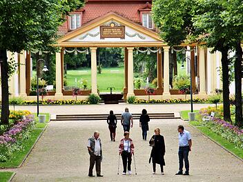In Bad Bocklet finden wieder erste Veranstaltungen statt. Foto: Archiv: Werner Vogel