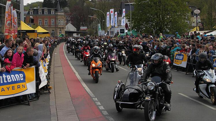 Impression vom Motorrad-Korso