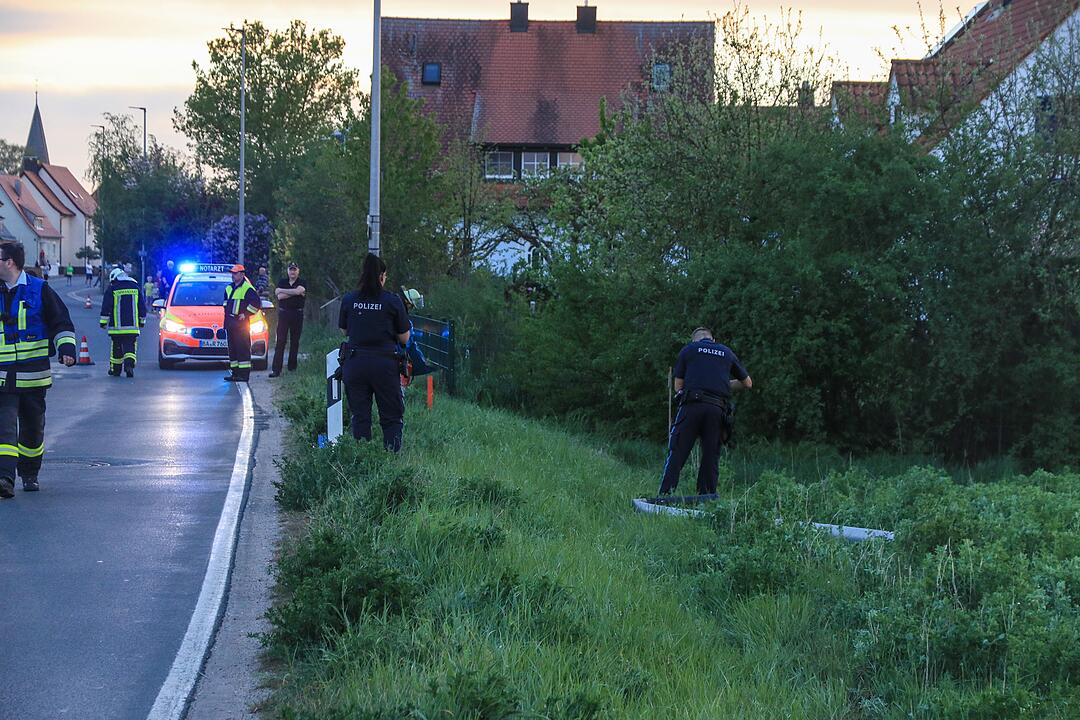 Kreis Bamberg: Motorradfahrer bei Unfall schwer verletzt