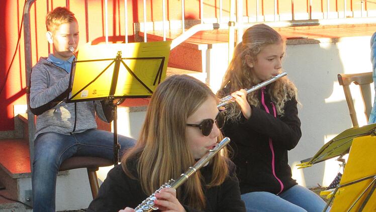 Jugendarbeit wird bei den "Fuschter Musikanten" großgeschrieben. Sie verantwortet Jugendbetreuer Bernd Uebel, der den Kulturehrenbrief des Landkreises erhielt.