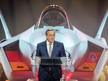 &Uuml;bergabe des ersten Kampfjets vom Typ F-35 f&uuml;r Deutschland