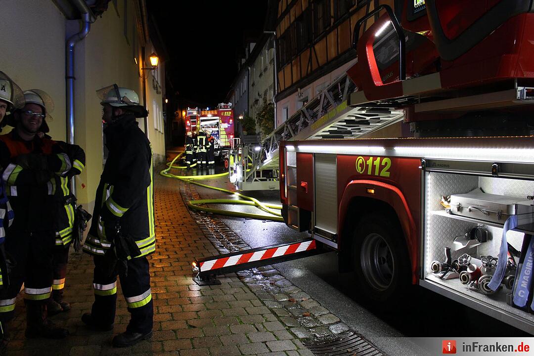 Hoher Schaden bei Brand in Bad Windsheim