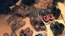 Diese Schuhe sind nicht für den Nikolaus - der bevorzugt ohnehin Stiefel.  Foto: Leo Hühnlein
