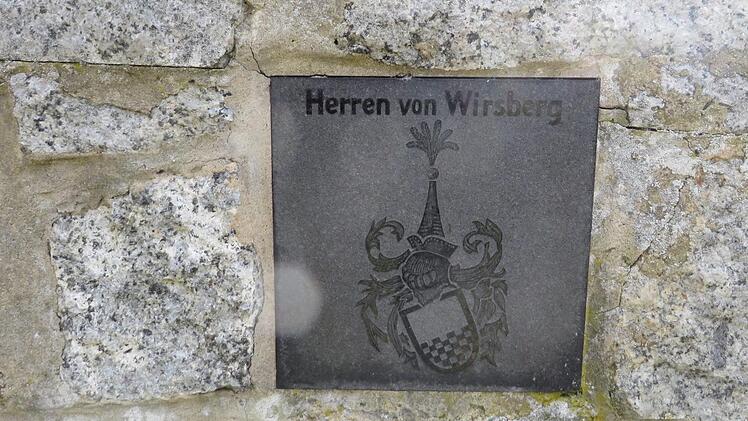 Das Wappen der Herren zu Wirsberg. Foto: Erich Olbrich