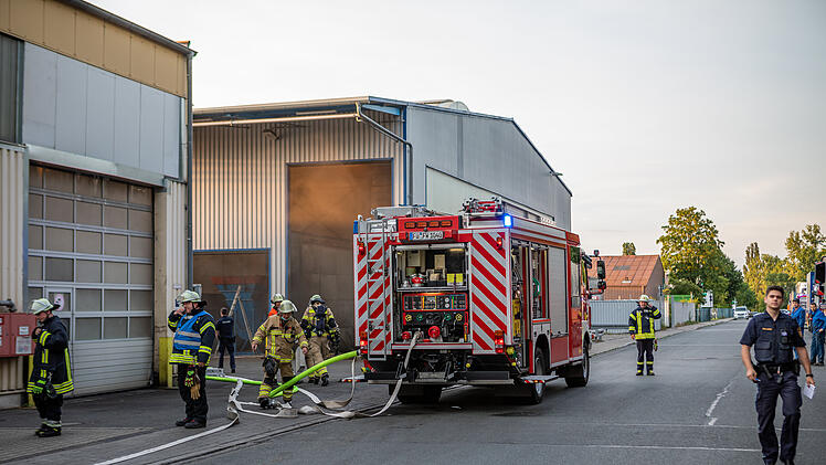 Brand in Fürther Mineralöl-Firma