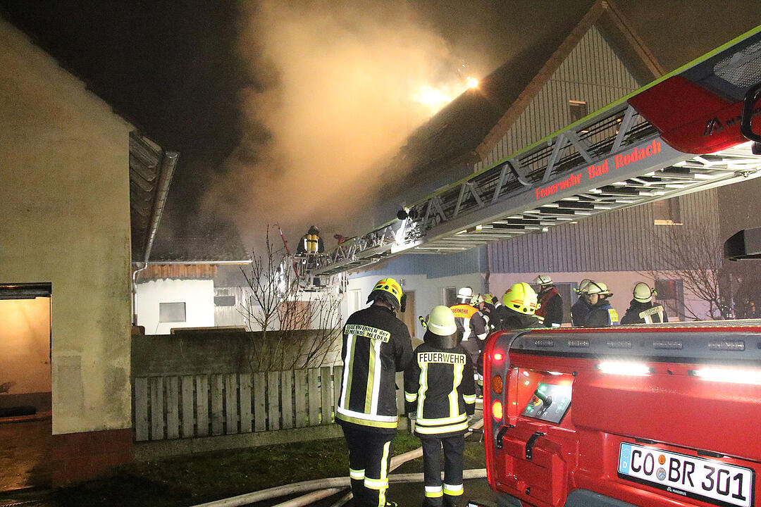 Wohnhausbrand in Bad Rodach