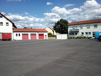 Der Dörfleinser Festplatz am Kerwa-Wochenende - ganz ohne Karussell und Buden. Foto: privat