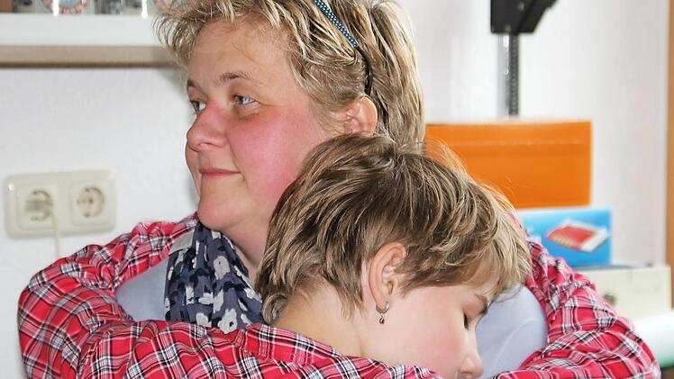 Ein bisschen ermüdend kann die Teilnahme am Benefizlauf, hier Anna, schon sein. Foto: Klemens Albert