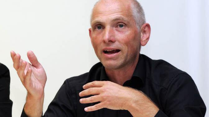 Der Geschäftsführer des HSC 2000 Coburg, Wolfgang Heyder Foto: sportpress