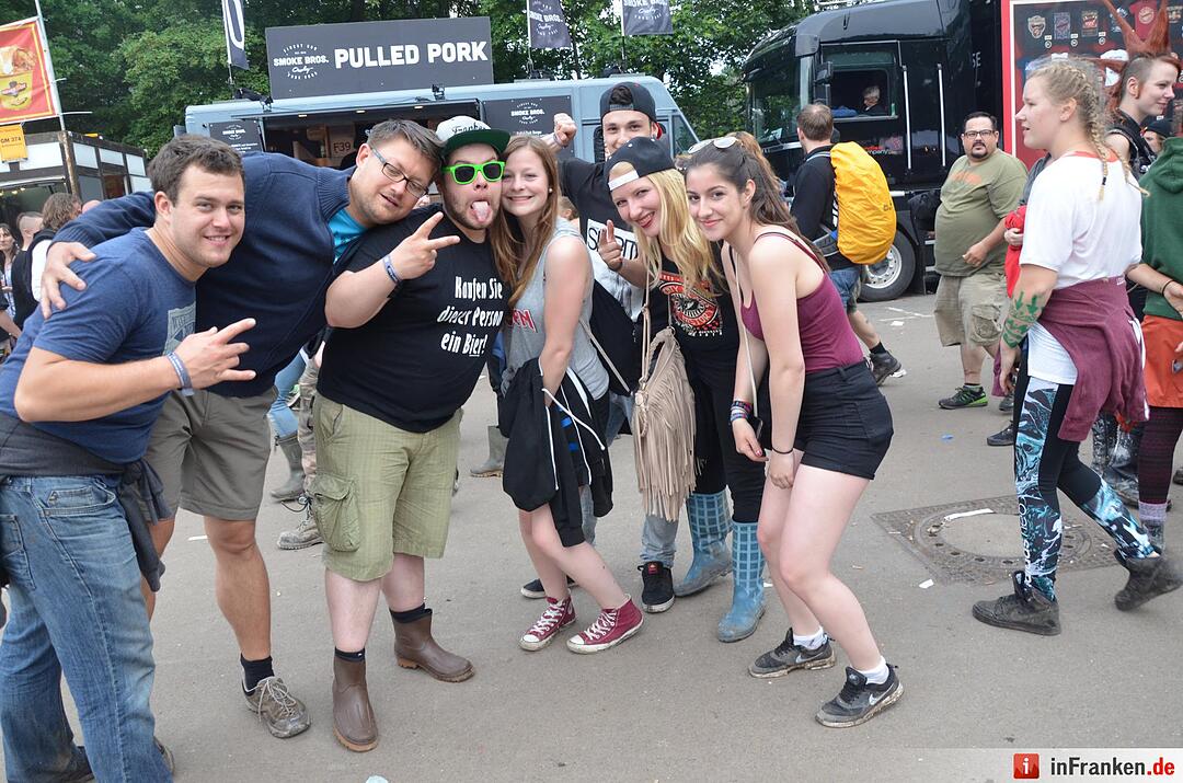 Rock im Park 2016 - Stimmung am Sonntagnachmittag