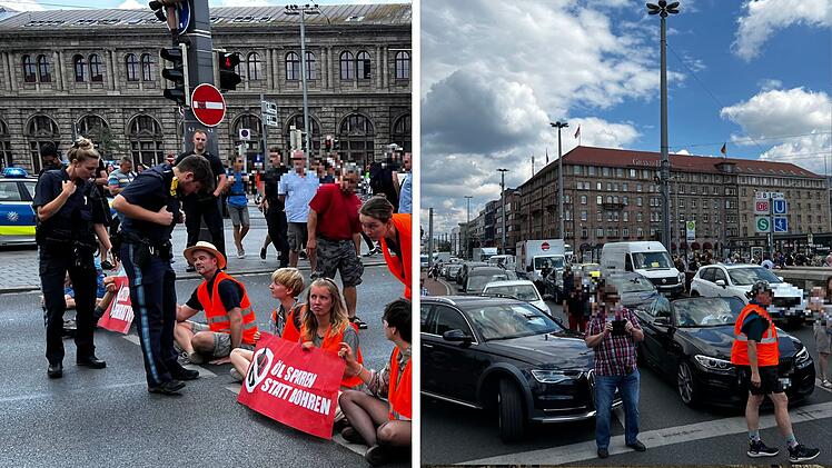 Nürnberg: Verkehrschaos durch Klimaprotest-Aktion ausgelöst - Muss der Steuerzahler den Einsatz bezahlen?