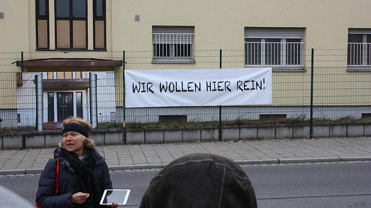 Flashmob am Konversionsgelände in Bamberg am 14. März 2015 Foto: Robert Wagner