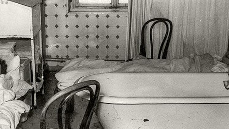 Im alten Städtischen Krankenhaus in der Unteren Sandstraße war in den 1960er Jahren "im Bad noch ein Bett frei.