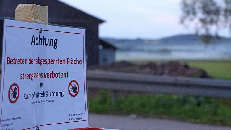 In Meschenbach ist am Freitagabend eine giftige Granate explodiert. Foto: News5/Herse