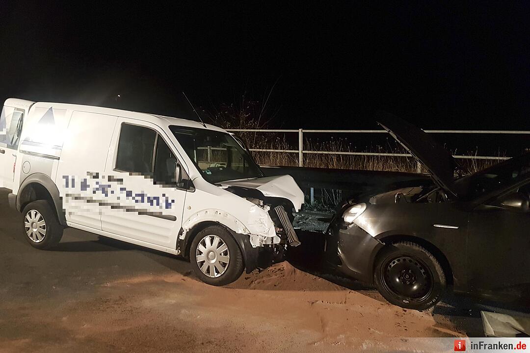 Sechs Verletzte bei Kollision auf B470 bei Forchheim