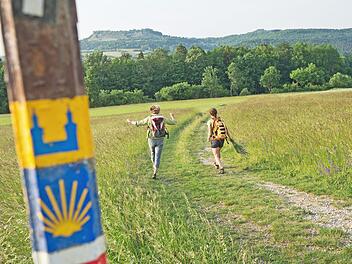 Unterwegs auf der Gottesgartenrunde S&uuml;d  Foto: A. Hub