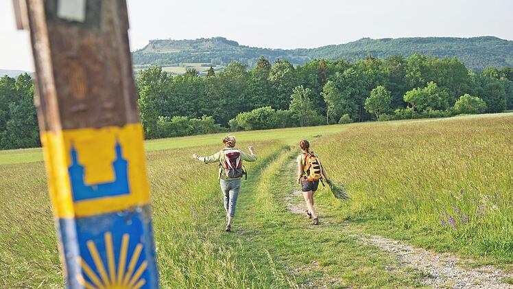 Unterwegs auf der Gottesgartenrunde S&uuml;d  Foto: A. Hub