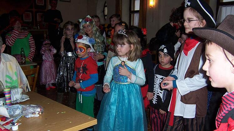 Kinderfasching in Langenstadt.