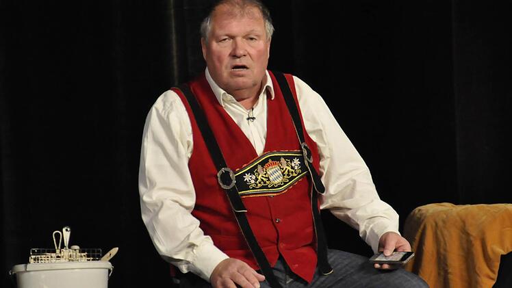 Thomas Freitag im Kurtheater in Bad Kissingen Foto: Peter Klopf