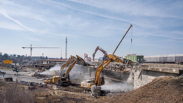 Vollsperrung A9 Bayreuth: Br&uuml;ckenabriss am 7./8. und 14./15. M&auml;rz 2026