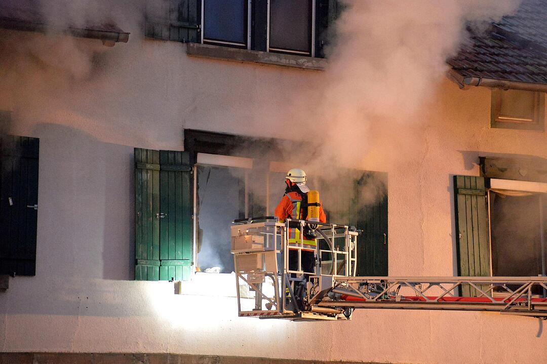Brand in geplanter Asylunterkunft in Baden-Württemberg