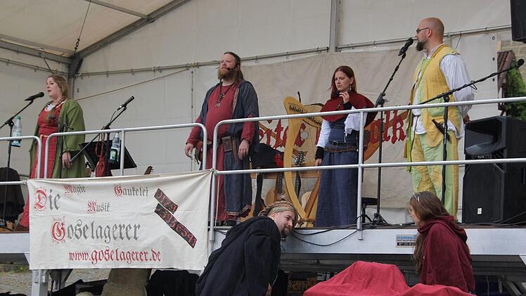 Die Gruppe "Heiter bis Folkig" machte alte Musik.