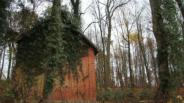 Neben dem ehemaligen Eishaus soll der Zugang künftig erfolgen.