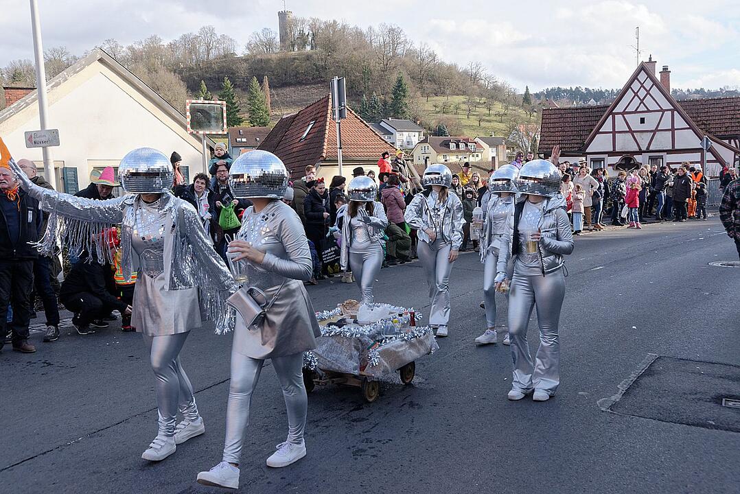 Der Jubiläumsumzug am Faschingsdienstag