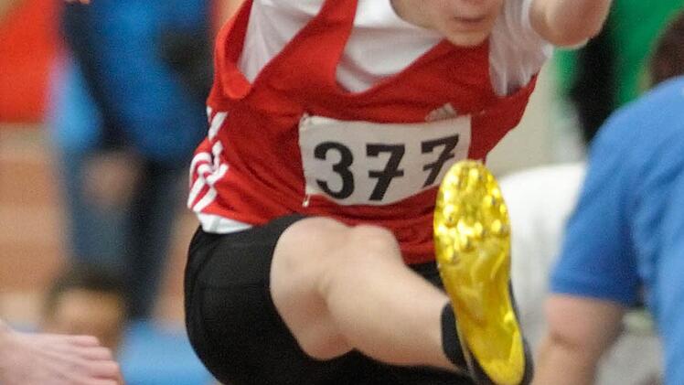 Justus Santjer lieferte in der U16 vier neue Bestlesitungen ab.