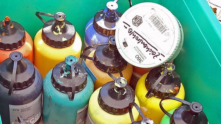 Impressionen vom "Atelier auf Zeit" am Coburger AlbertsplatzFoto: Jochen Berger