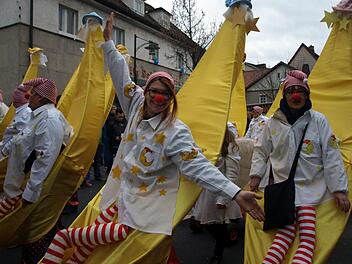 Impressionen vom Faschingsumzug in Steinwiesen. Foto: Susanne Deuerling