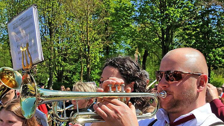 Die Noten immer vor Augen. Foto: Dieter Britz