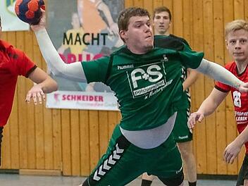 Florian Büttner war mit sechs Treffern erfolgreichster Werfer des TV Weidhausen gegen Rödental/Neustadt. Foto: Archiv/Klaus Gagel