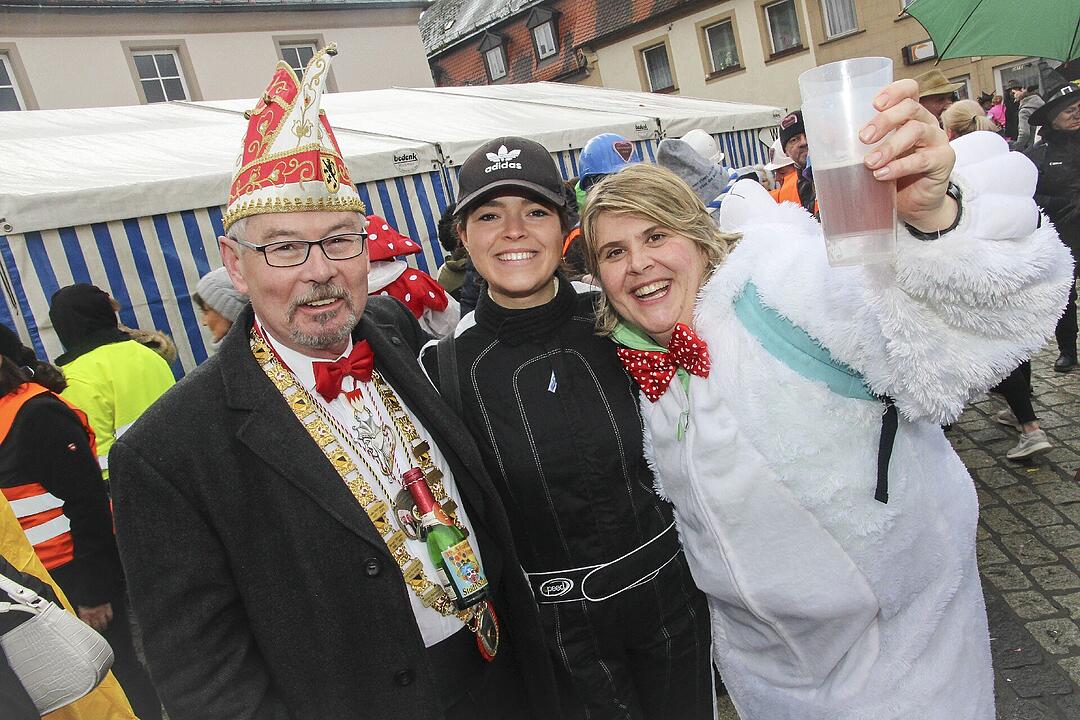 Großer Faschingsumzug  zum Stadtsteinacher Marktplatz