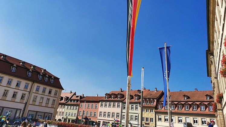 Bamberg: Rathaus am Maxplatz