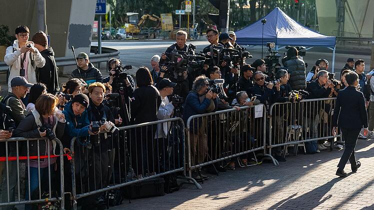 Urteilsverk&uuml;ndung gegen Hongkonger Verleger Jimmy Lai
