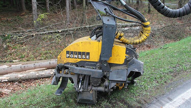 Das ist der Harvesterkopf