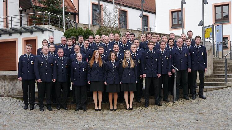 Die Obertrubacher Feuerwehr feiert an diesem Wochenende mit viel Musik und einem Umzug ihren 125. Geburtstag. Foto: Galster