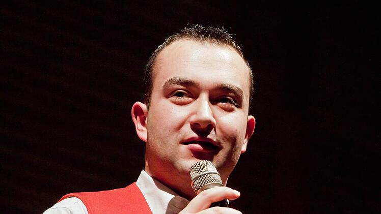 Tobias Jäger, Vorsitzender Musikverein Rödental.Foto. Jochen Berger