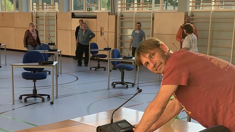 Matthias Kohl sorgt bei Veranstaltungen für den passenden Ton.  Foto: Petra Malbrich