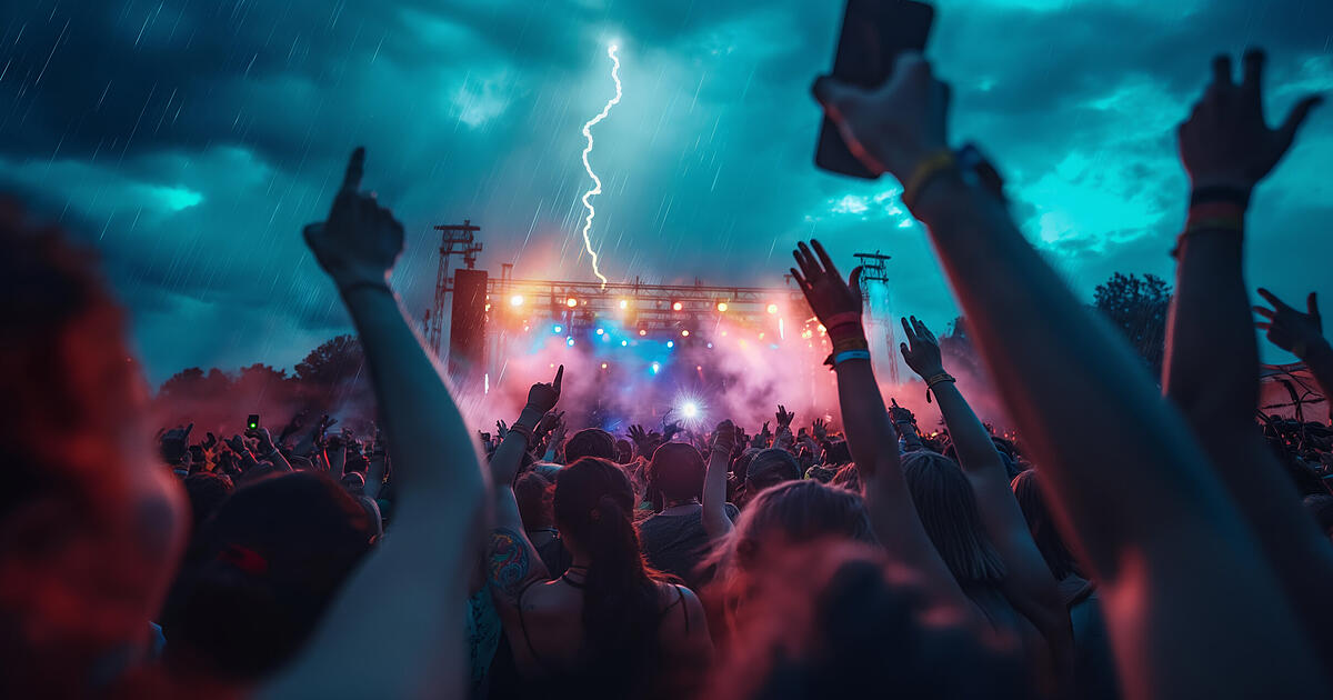 Gewitter auf dem Festival: Sicherheitstipps und richtiges Verhalten