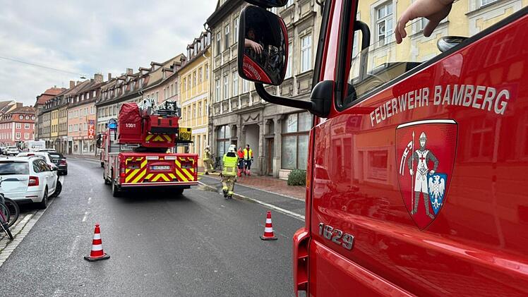 Feuerwehr Bamberg mit vier Brandeins&auml;tzen an einem Tag