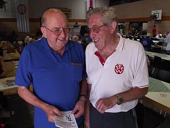 Simon Rupp (links) und Günter Kaim (rechts)