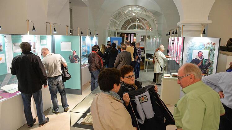 Coburg leuchtet bei der Museumsnacht 2014. Foto: Ronald Rinklef