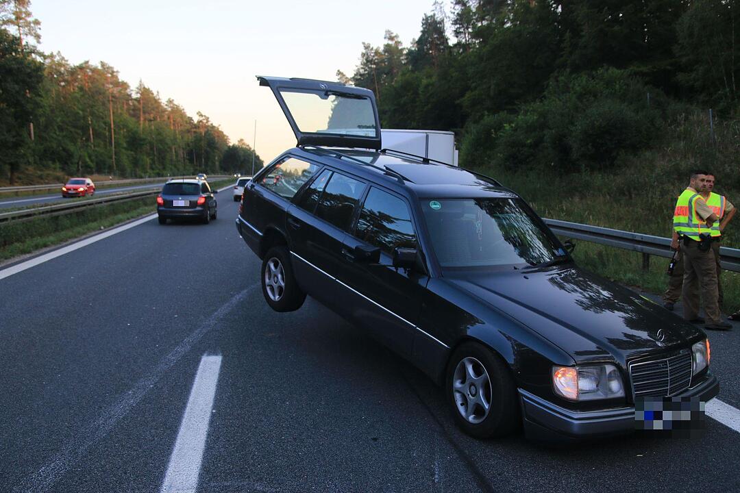Unfall auf A73 bei Bamberg