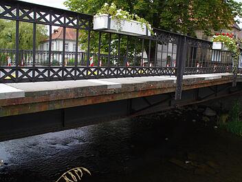 Die Spitalbrücke ist marode.  Foto: Archiv